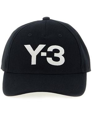 Y-3 ' Classic Logo' Cap - Black