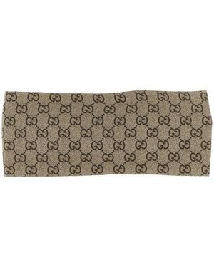 Gucci Stirnband "Gg" - Grau