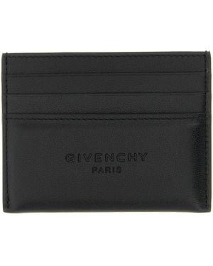 Givenchy 'antigona Stamped' Card Holder - Black