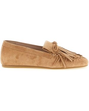 Stuart Weitzman Loafers "Britt Fringe" - Braun