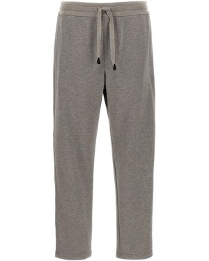 Brioni Worked joggers - Grey