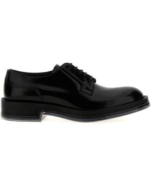 McQueen Mcqueen 'Float' Lace Up Shoes - Black