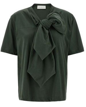 Dries Van Noten T-Shirt 'Hebitta' - Verde