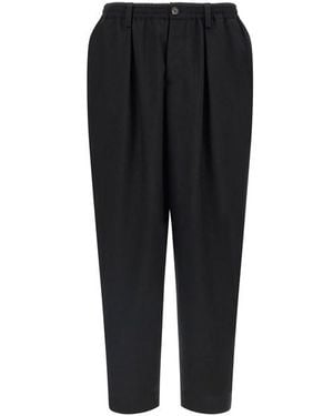 Marni Pantalone Crop - Nero