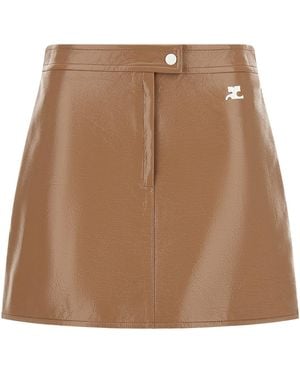 Courreges 'reedition' Skirt - Brown