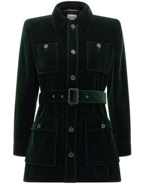 Saint Laurent Giacca Sahariana - Nero