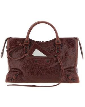 Balenciaga Borsa A Mano 'Le City M' - Viola
