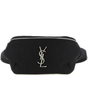 Saint Laurent 'Cassandre' Waist Bag - Black
