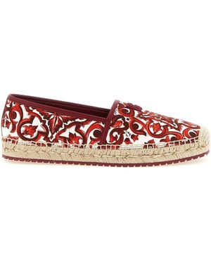 Dolce & Gabbana Espadrilles 'Boccaccio' - Rot