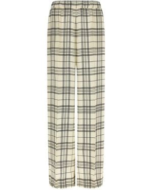 Jil Sander Fluid Viscose Trousers - Metallic