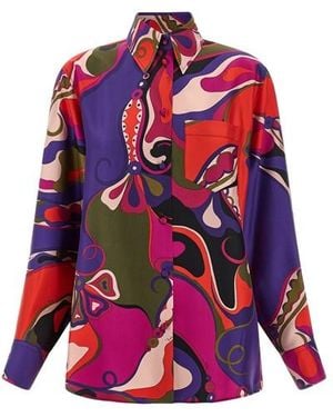 PUCCI Silk Shirt - Red