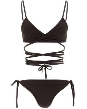 The Attico Bikini 'Il Primo Bagno' - Nero