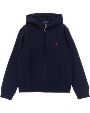 Polo Ralph Lauren 'pony' Hoodie - Blue