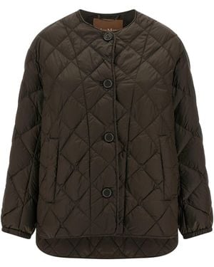 Max Mara 'mtcsoftd' Down Jacket - Black