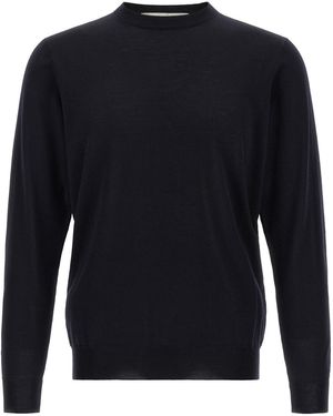 LARMERI STUDIO Wollpullover - Blau
