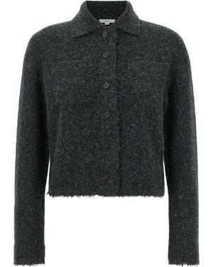 Vince Grauer Donegal-Cardigan - Schwarz