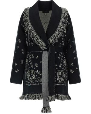 Alanui 'bandana' Cardigan - Black