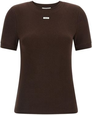 Entire studios 'lounge' T-shirt - Brown