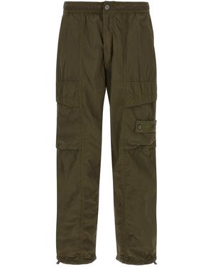 Stone Island 'badge Ghost' Trousers - Green
