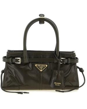 Prada Borsa A Mano Bonnie' Mini - Nero