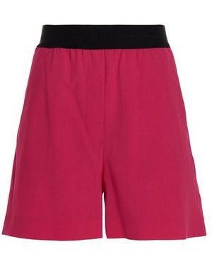 MSGM Bermuda, short Fucsia - Rosso