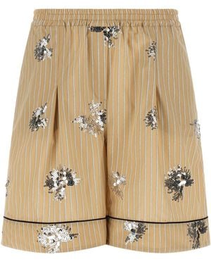 Le twins 'mezzodì' Shorts - Natural