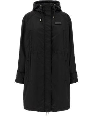 Pinko 'delma' 2-in-1 Parka - Black
