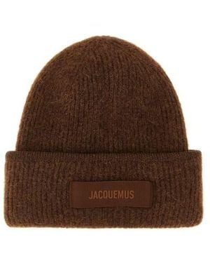 Jacquemus Berretto 'Le Bonnet Gros-Grain' - Marrone