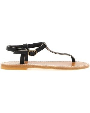 K. Jacques 'petrone' Sandals - Black