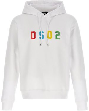 DSquared² 'cool Fit' Hoodie - White