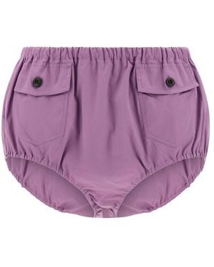 Prada Shorts Popeline - Viola