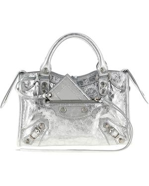 Balenciaga 'le City' Mini Handbag - Metallic