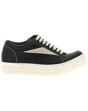 Rick Owens Trainer With Shark-Tooth Sole - Black