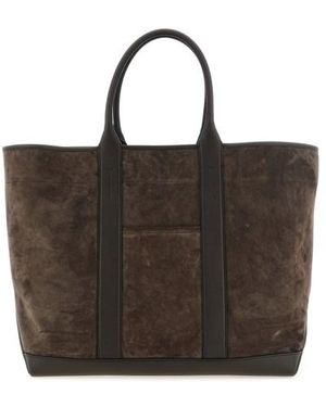 Tom Ford Shopping Suede - Marrone