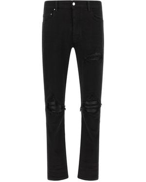 Amiri Jeans "Mx1" Mit Distressed-Details - Schwarz