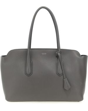 Tom Ford Logo Shoulder Bag - Grey