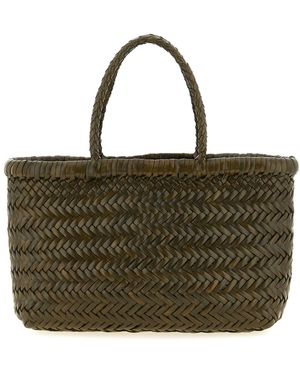 Dragon Diffusion ' Flat Gora' Mini Handbag - Multicolour
