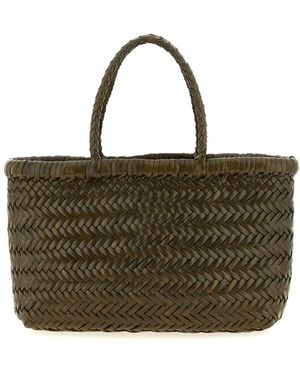 Dragon Diffusion ' Flat Gora' Mini Handbag - Multicolour