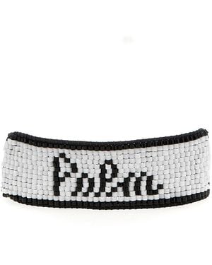Palm Angels Armband 'Palm Beads' - Weiß