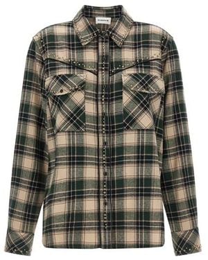 P.A.R.O.S.H. Camicia 'Cowboy' - Verde