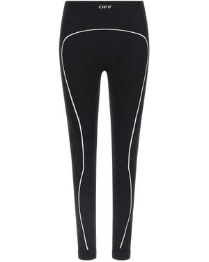 Off-White c/o Virgil Abloh 'Off Active' Line Leggings - Black