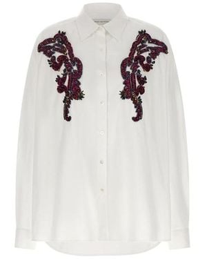 Dries Van Noten Camicia 'Casia' - Bianco