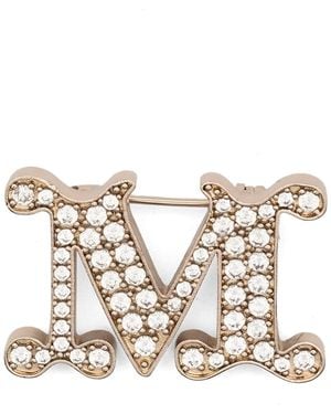 Max Mara Brosche "Facella" - Mettallic