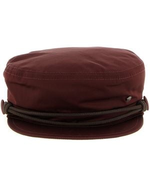 Maison Michel '26 Fw Cut & Sew' Hat - Purple