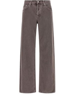 Agolde Jeans "Low Rise Loose" - Grau