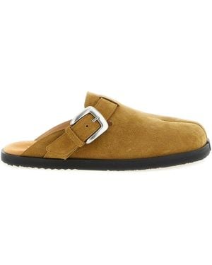 Maison Margiela 'tabi Daily' Mules - Brown