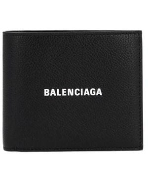 Balenciaga Portafoglio 'Cash Square' - Nero