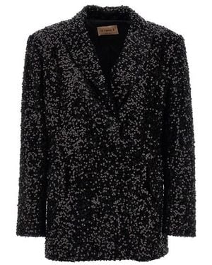 Le twins Blazer doppiopetto 'Como' - Nero