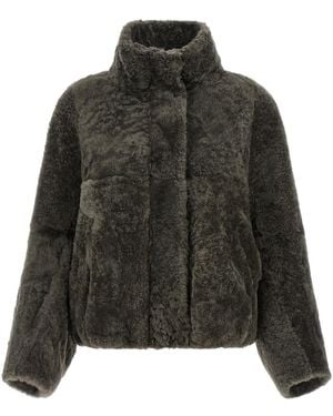 Brunello Cucinelli Cropped Fur - Black