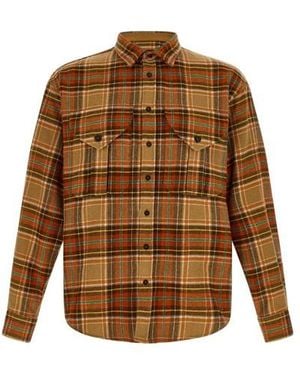 DSquared² Camicia 'D2 Cottage Military' - Marrone